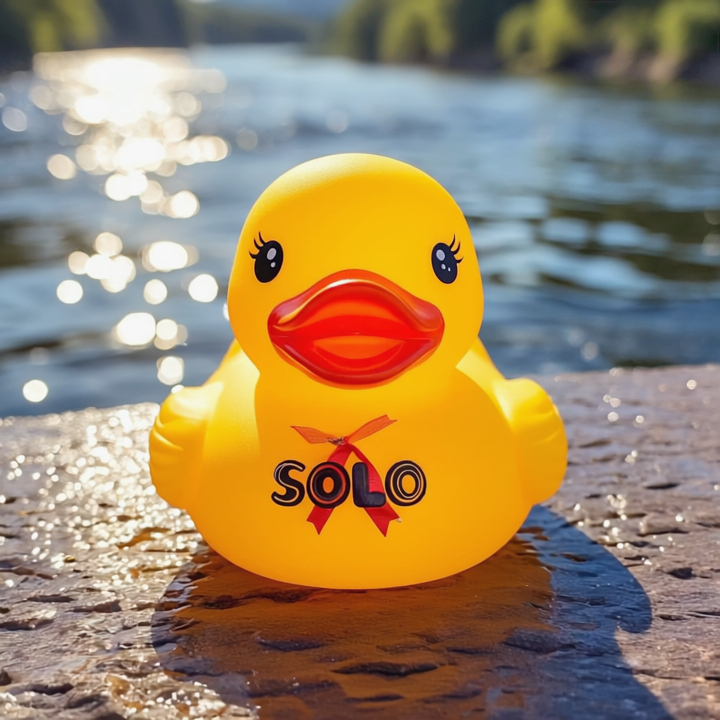 Solo – Votre Canard de Course Officiel pour la Duck Race !