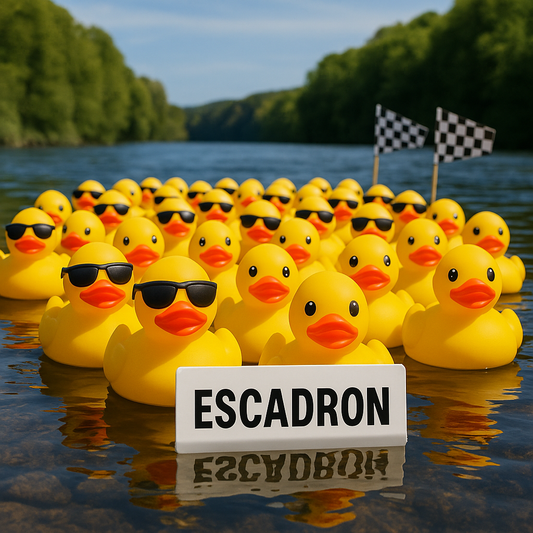 Pack Escadron – 50 canards en force pour la Duck Race